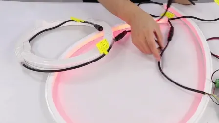IP67 Гибкий наружный светодиод DMX512 RGB Neon Flex с цифровым светодиодом